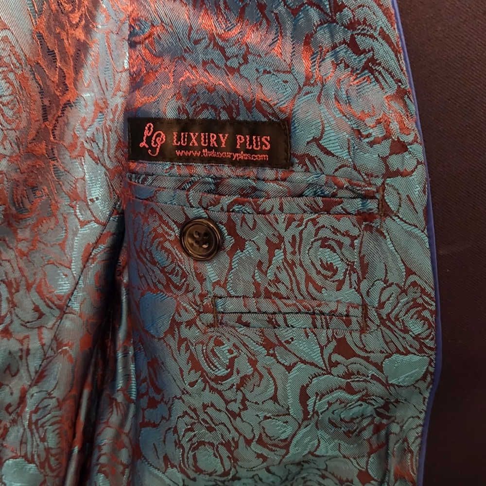 Suit Jacket Blue 36R - Picture 3 of 3
